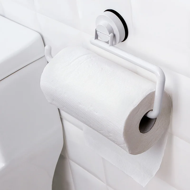 

Кухонные аксессуары, держатель для хранения, Вакуумная присоска, стойка для бумажных полотенец, клейкая Полка для полотенец в ванную комнат...