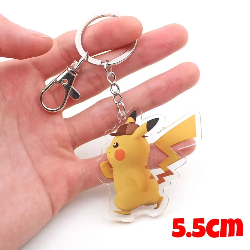 Игра Packet Monster Pakemon Pikachu Символ подвеска из ПВХ брелок Жираф с мехом Косплей