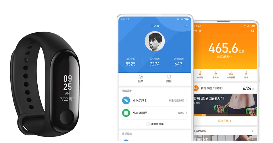 Origina Xiaomi Mi Band 3 4 смарт-Браслет фитнес-браслет большой сенсорный экран OLED частота сердечных сокращений сообщения Smartband