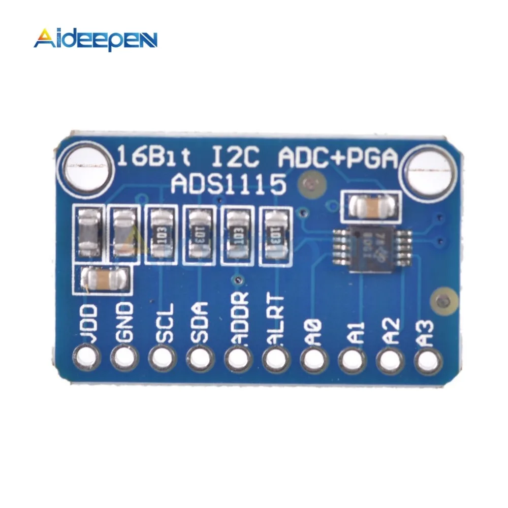 16 бит I2C ADS1115 модуль АЦП 4 канальный DVR с Pro усилитель мощности для Arduino RPI 4-CH