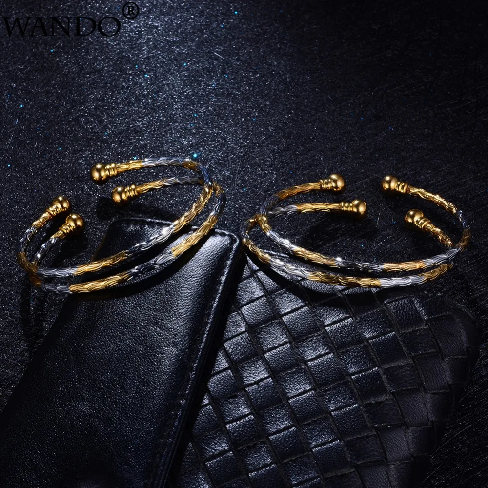 Wando 4 шт браслет для детский браслет для детские украшения можно открыть золотой цвет браслеты для женщин День матери рождественские украшения