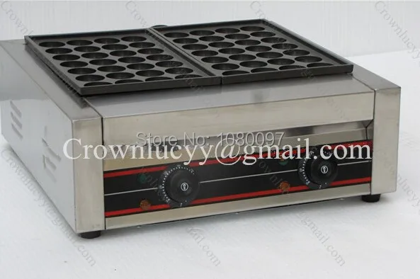 Электрическое коммерческое устройство для приготовления такояки гриль