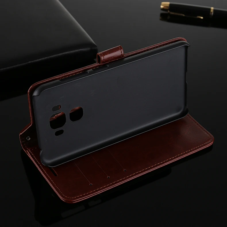 Чехол с держателем для карт ASUS Zenfone 3 Max ZC553KL 5 дюймовый кожаный чехол телефона