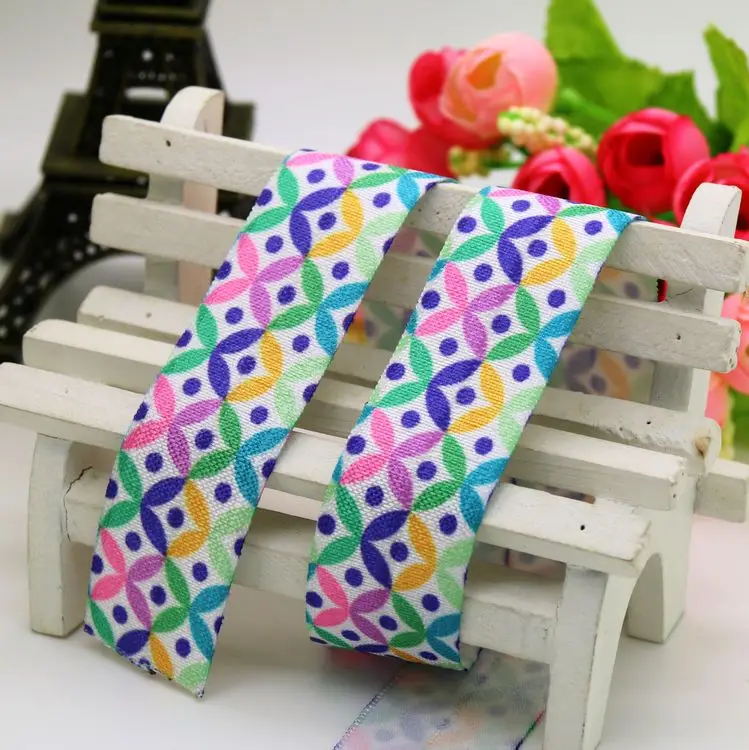 1 ''Бесплатная доставка складной эластичный Цветочный узор в клетку головная