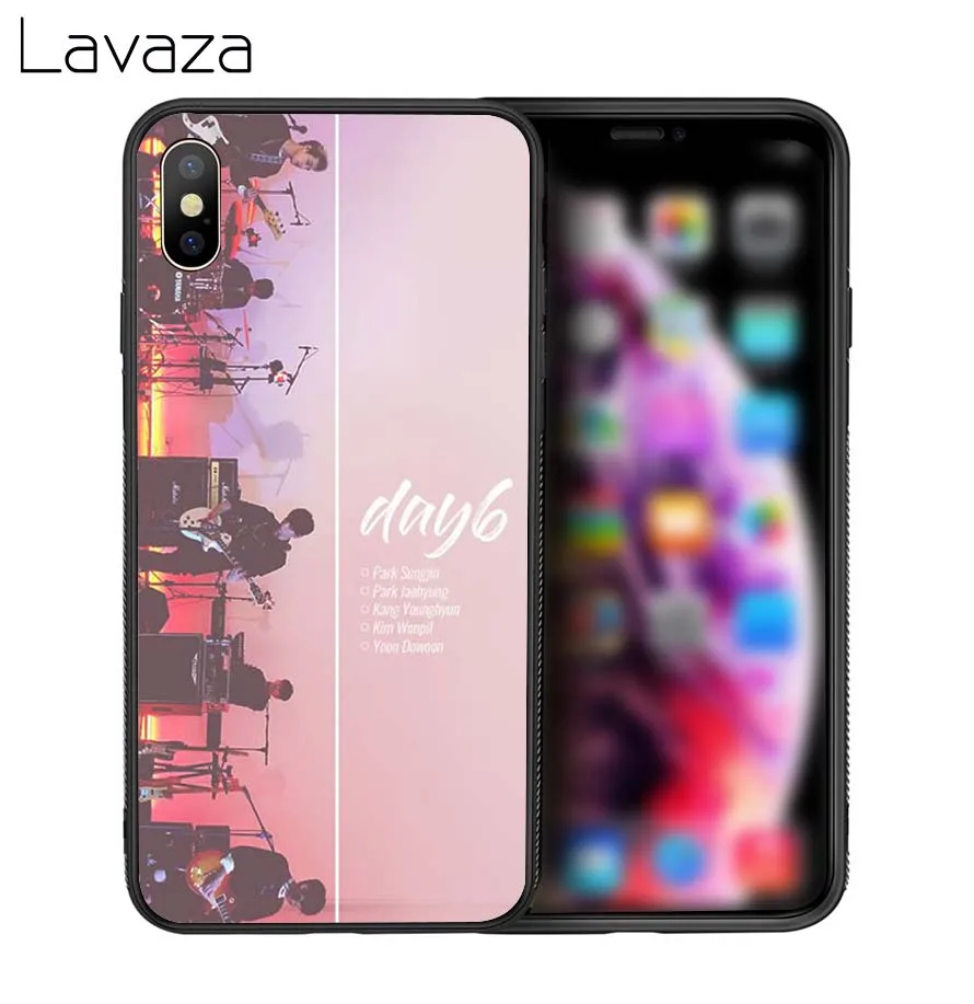 Мужской мягкий силиконовый чехол Lavaza DAY6 для Apple iPhone 6 6S 7 8 Plus 5 SE X XS 11 Pro MAX XR |