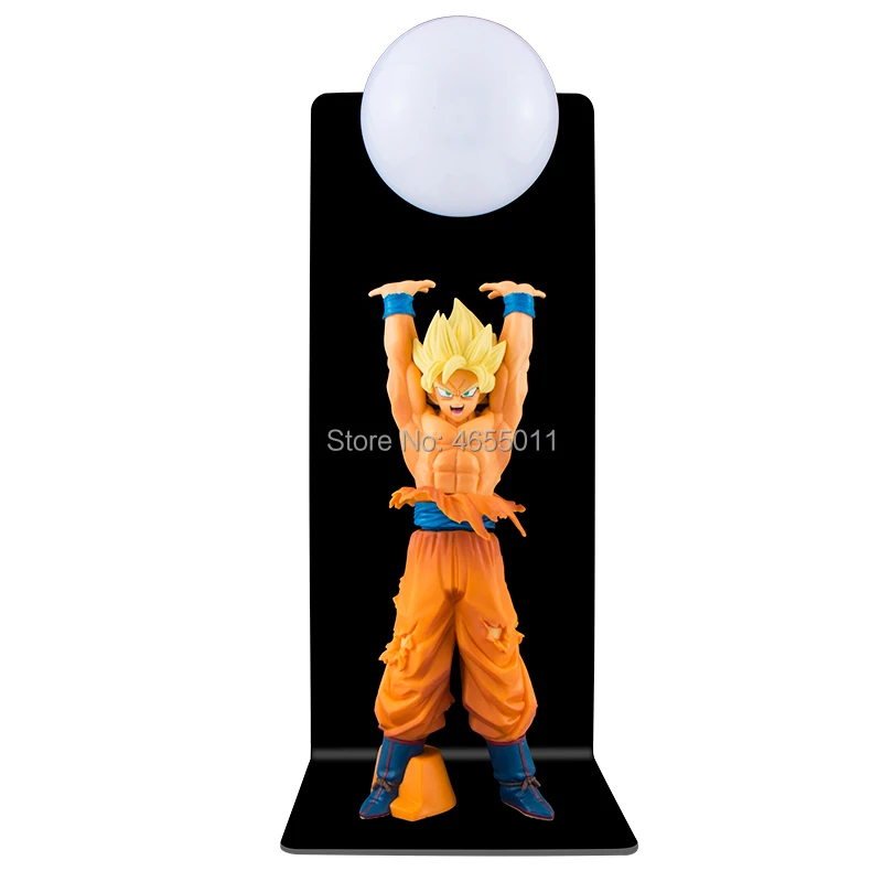 S. orange DIY DRAGON BALL Аниме Goku Zamasu Вегета Буу силовые бомбы настольная лампа светодиодный ночник декоративное освещение подарки