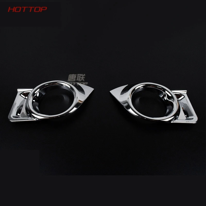 Abs Хромированная накладка задний передние противотуманные фары светильник Рамка