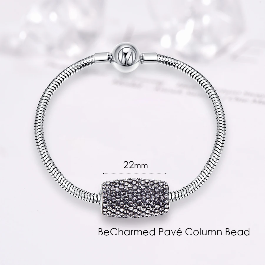 Женский браслет с подвеской роскошный кристаллами Сваровски