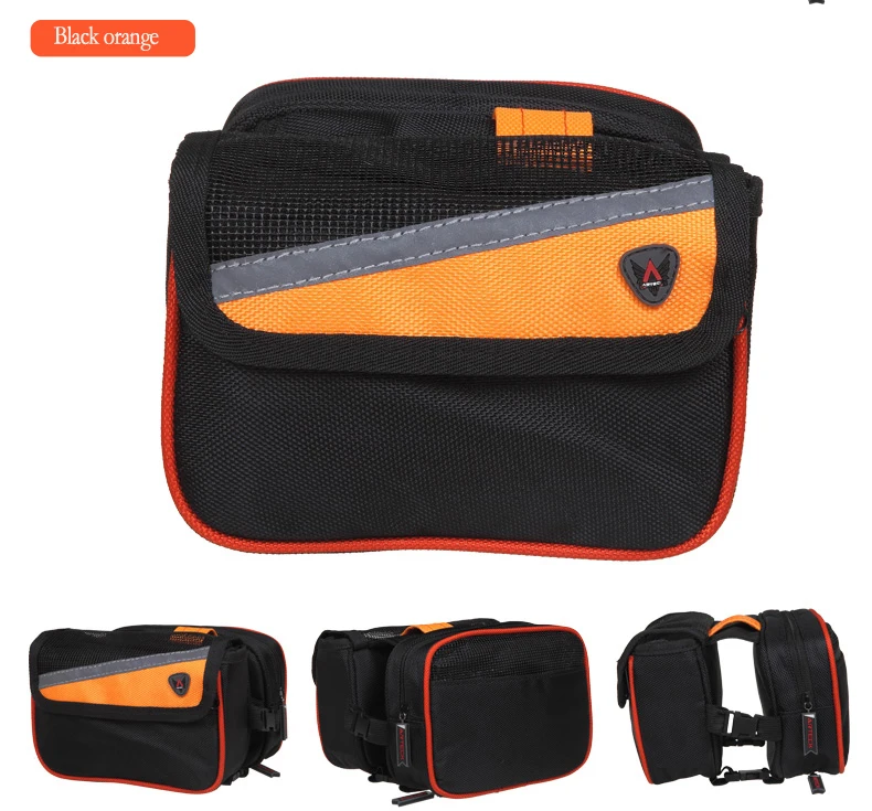 Передний Руль Велосипеда Сумка на раму велосипеда водонепроницаемый органайзер