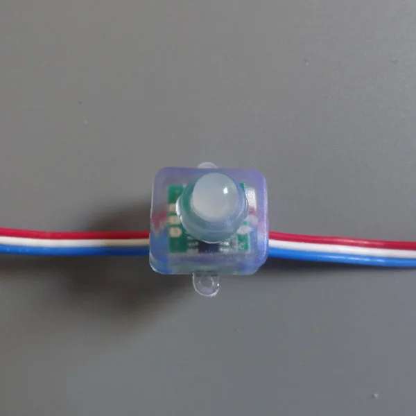 100 шт./лот квадратный светодиодный модуль SM16703 DC12V адресуемый Цифровой RGB