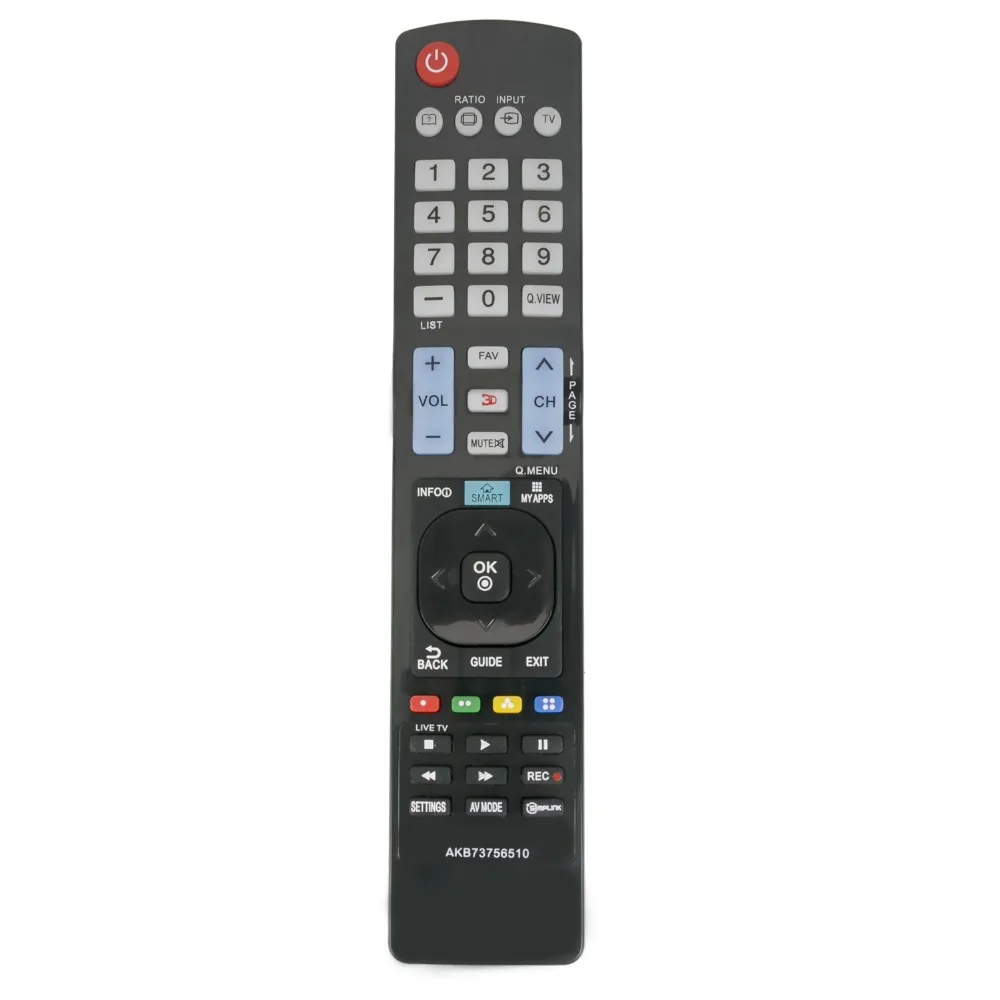 Новый AKB73756510 замененный пульт дистанционного управления подходит для LG 3D LED LCD HDTV