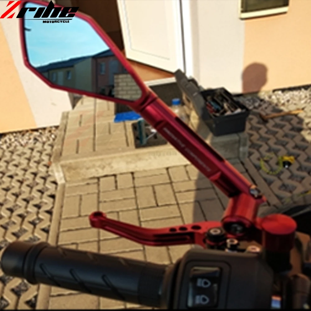 Горячее зеркало мотоцикла заднего вида для Kawasaki Z250 Z750 Z800 Z1000 ZR800 ZRX1200 ZX6R ZX7R |