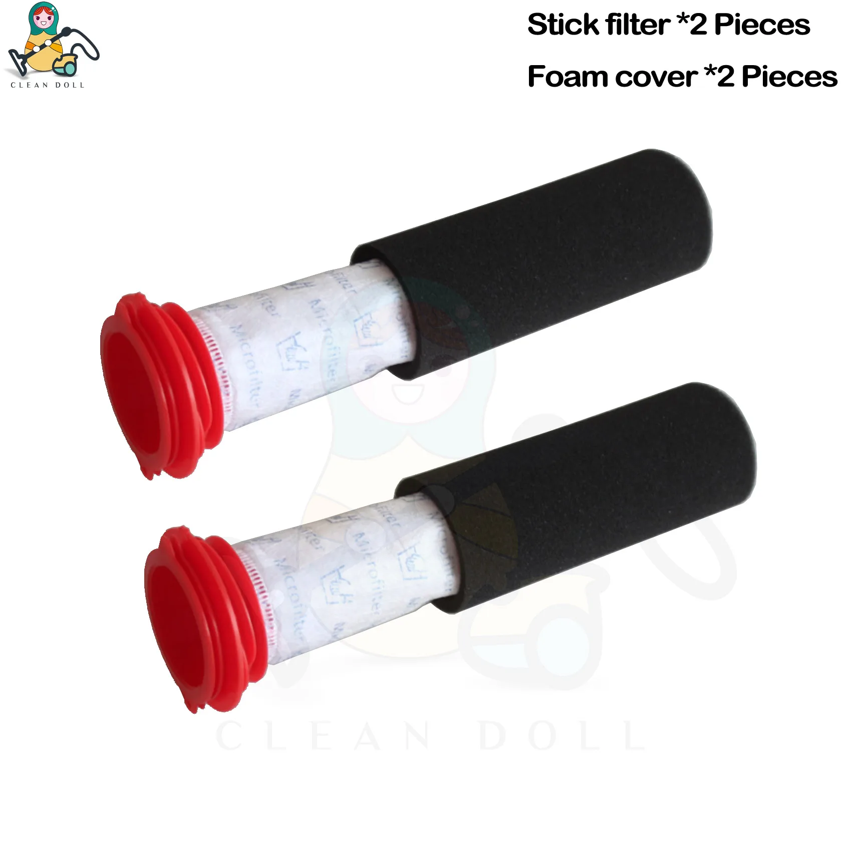 BOS-STK-FT-2SET Пена и микрофибра Стик фильтр для Bosch Athlet фильтр BCH625KTGB BBH51830/01 BCH51841/01 BCH6PETGB/01 754176 Вакуумные части - Цвет: BOS-STK-FT-2SET