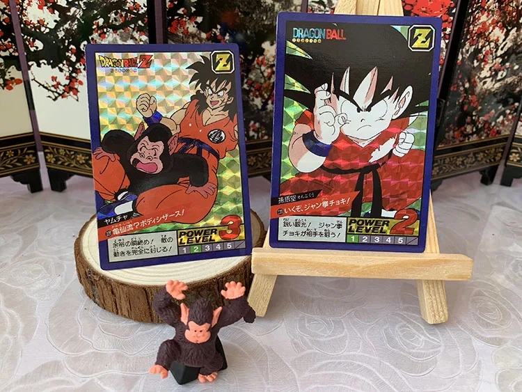40 шт. карты DRAGON BALL Z Goku Broly флеш-карта экшн-игрушки Фигурки часы в советском стиле игра флеш-карта коллекционные карточки