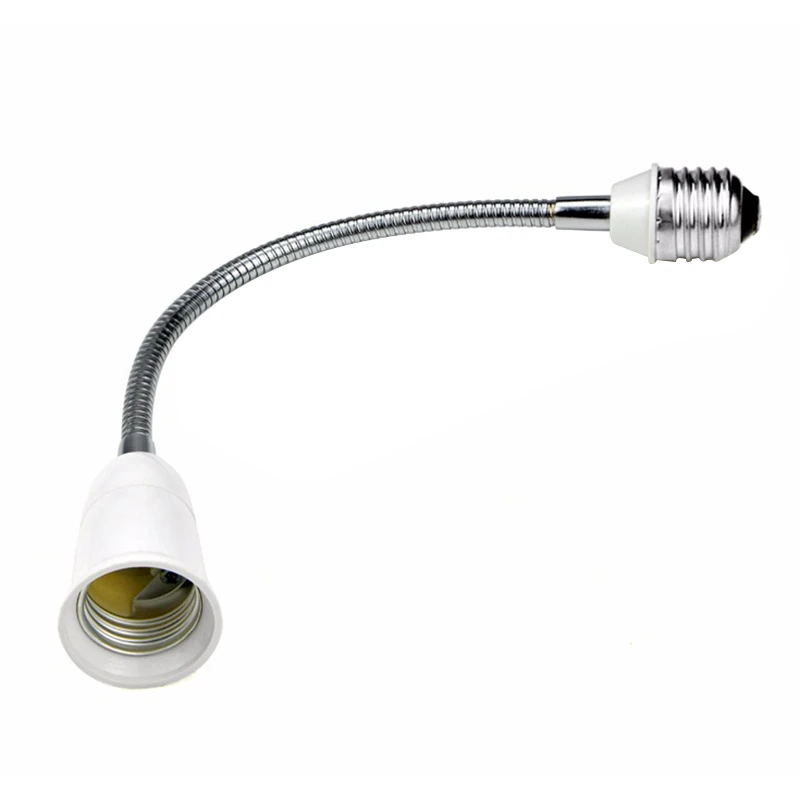 MO-OD AC110-230V E27 LED Flexible Bulb Light Expansion Adapter Screw Lamp Extender 20cm / 30cm 40cm 60cm | Лампы и освещение