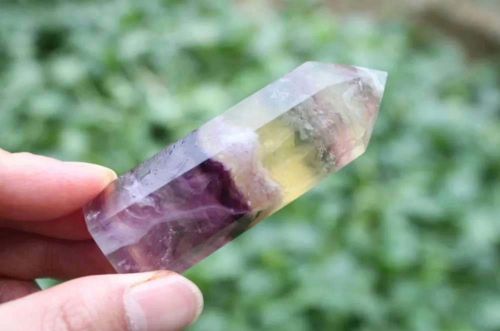 Натуральный флюоритовый кварц кристаллическая палочка|healing point|healing crystal wandshealing