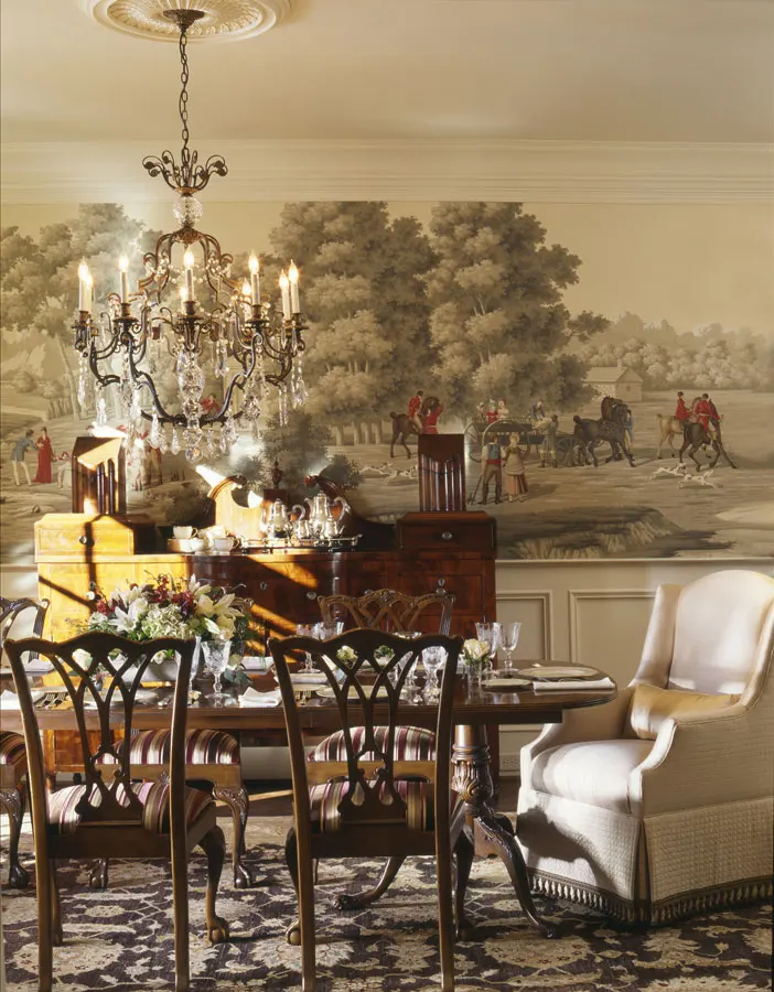 Индивидуальные элегантные западные Картины расписанные вручную обои картина