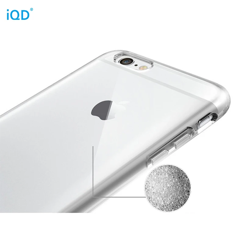 IQD For iPhone 6 6s 7 8 Plus X Case 0.4mm Ultra Clear Soft Flexible Extremely Thin Gel TPU Transparent Skin Fitted 9 5 |