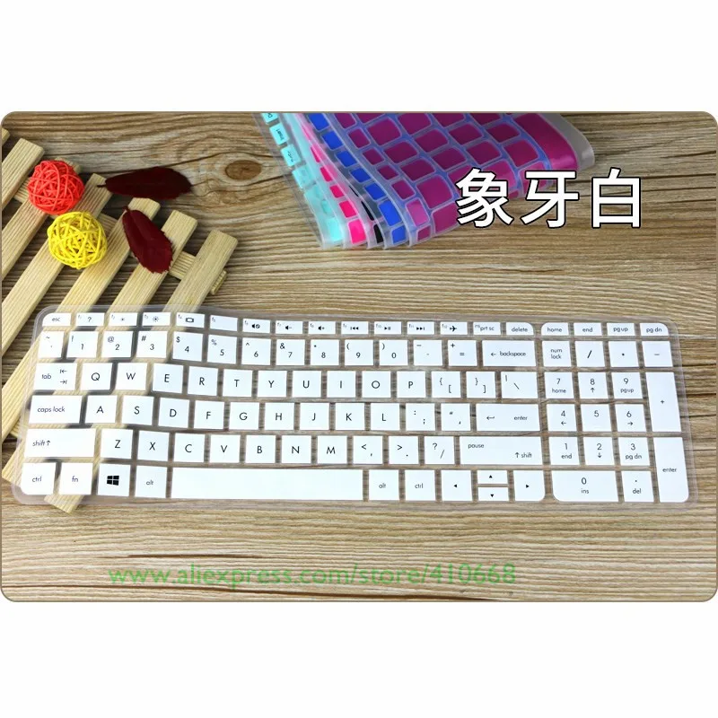 Силиконовый чехол для клавиатуры ноутбука HP Pavilion 15 Envy ac066tx ac067 ac068 ac043TX ac042tx ac073tx 6
