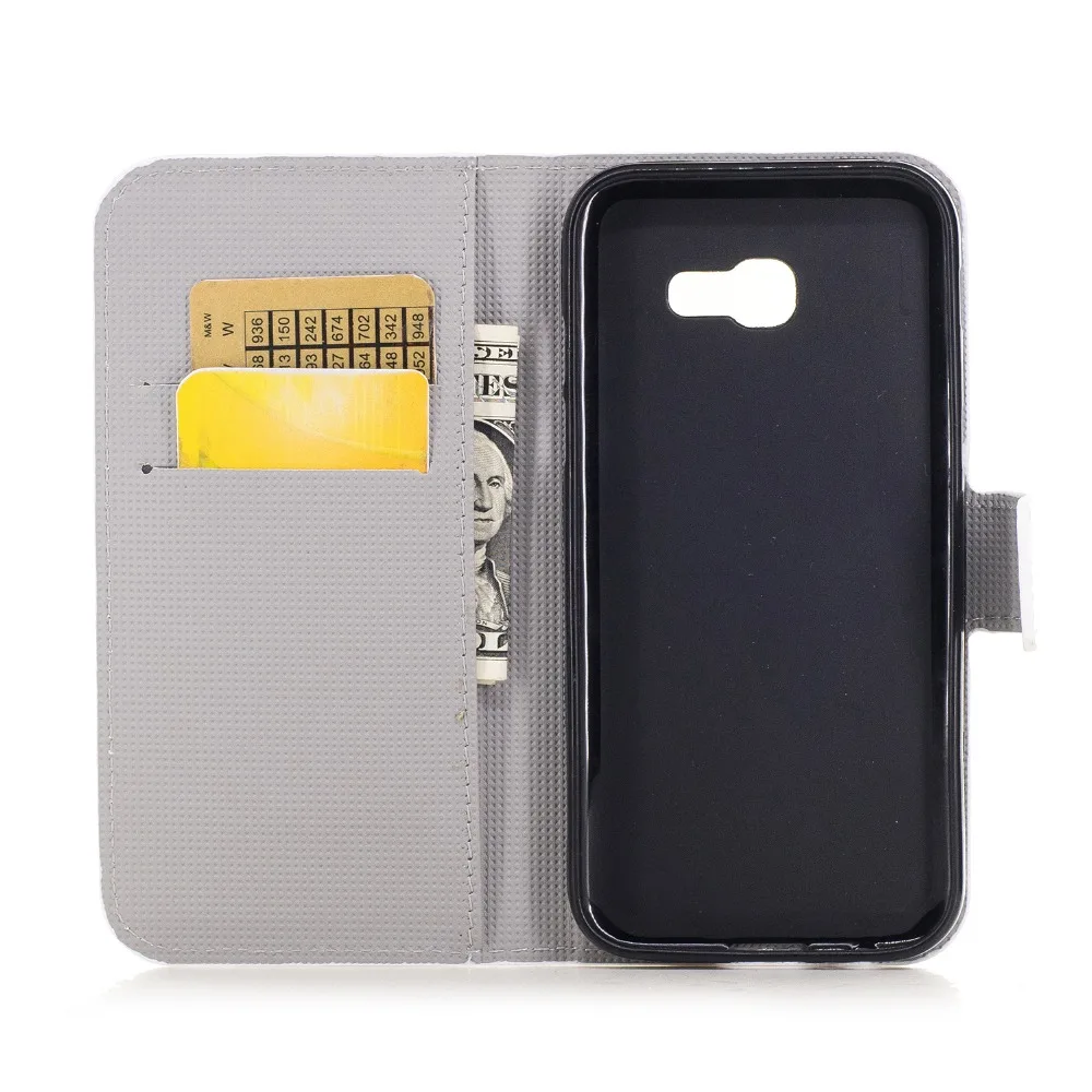 Флаг США Великобритания бабочка цветок сливы мультфильм шаблон Кожаный чехол