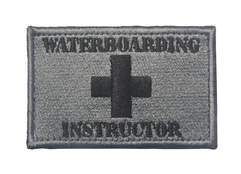WATERBOARDING INSTRU Cherokee Braves Harden corp. Dude Abides Finland Viking патчи тактический военный боевой дух Армии патч значок - Цвет: WATERBOARDING INSTRU