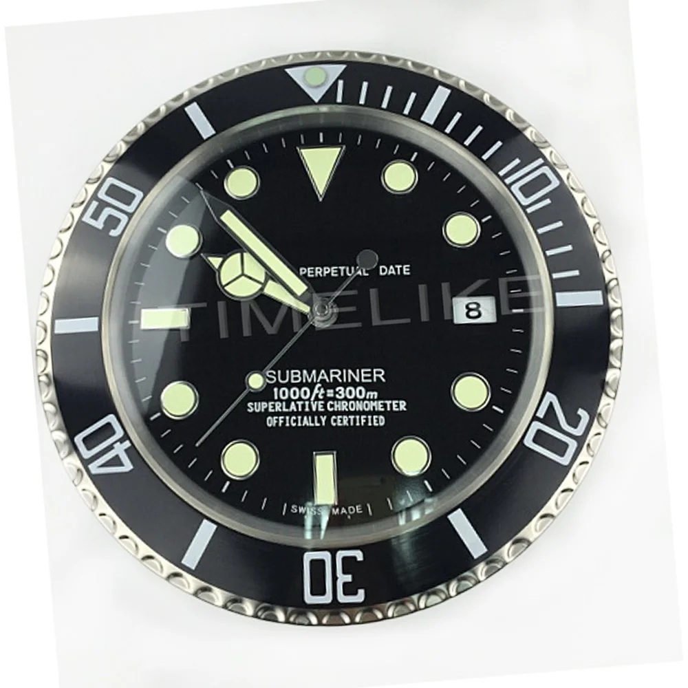 2019 горячие продажи настенные часы Роскошный дизайн металлические дизайнерские