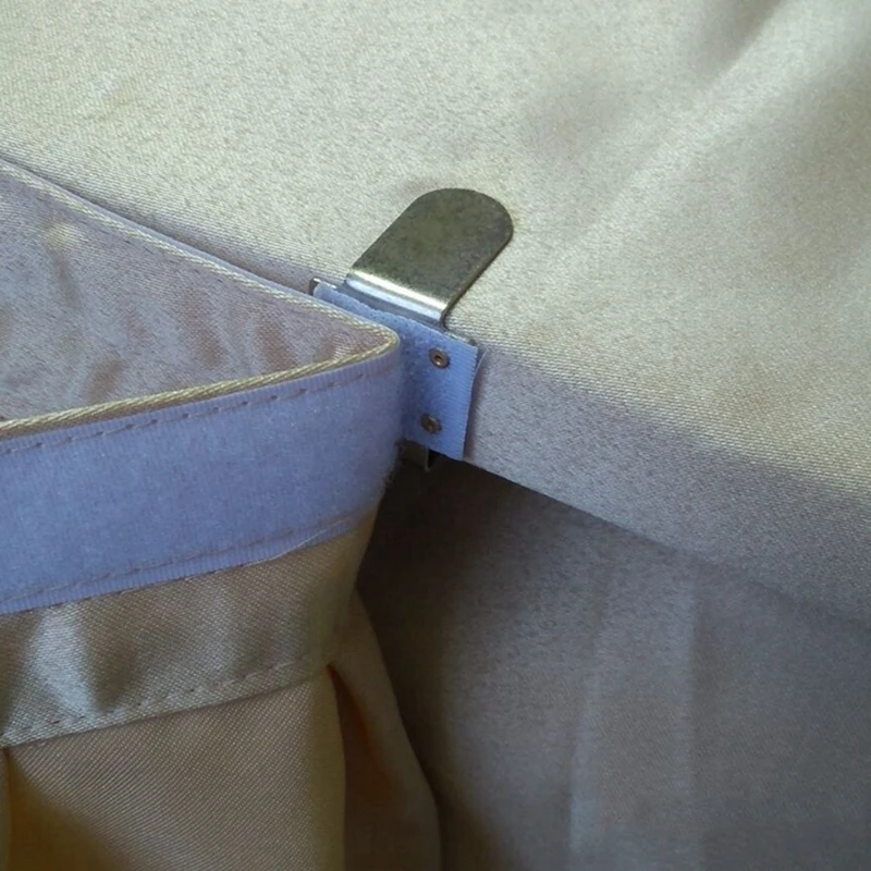 30 шт. нержавеющая 2 5 см Свадебная вечеринка стол юбка на зажимах тканевые зажимы