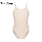 TiaoBugдетское нижнее белье с регулируемыми лямками для подростков; балетное трико; Спортивный костюм для девочек; гимнастическое трико; Одежда для танцев; нижнее белье
