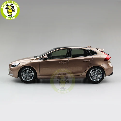 Bronze 1/18 Volvo V40 универсал хэтчбек литая модель автомобиля Модель игрушки дети мальчик девочка подарок - Цвет: Bronze