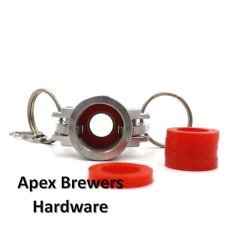 Красная силиконовая прокладка для быстрого отключения Camlock 1/2 дюйма