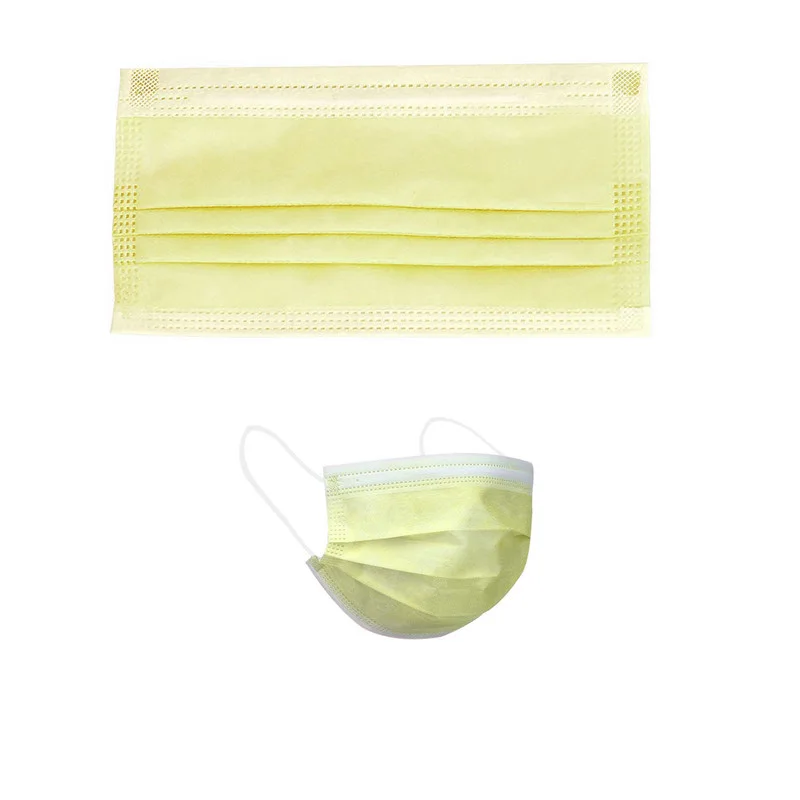 50 шт./компл. 3 слоя Анти-пыль безопасный дышащая уход за кожей лица маска стоматологическая медицинская Non сплетенная Анти-пыль хирургическая маска для лица для здравоохранения