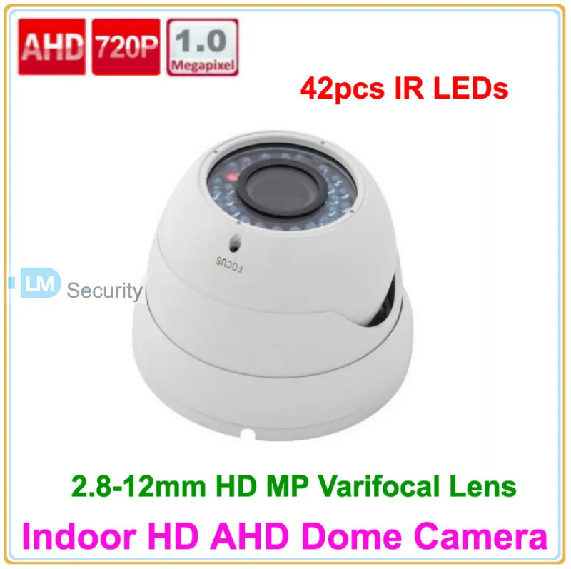 Lihmsek металлическая купольная AHD камера 1280*720P 1 0 мегапиксельная CCTV 2 8 12 мм