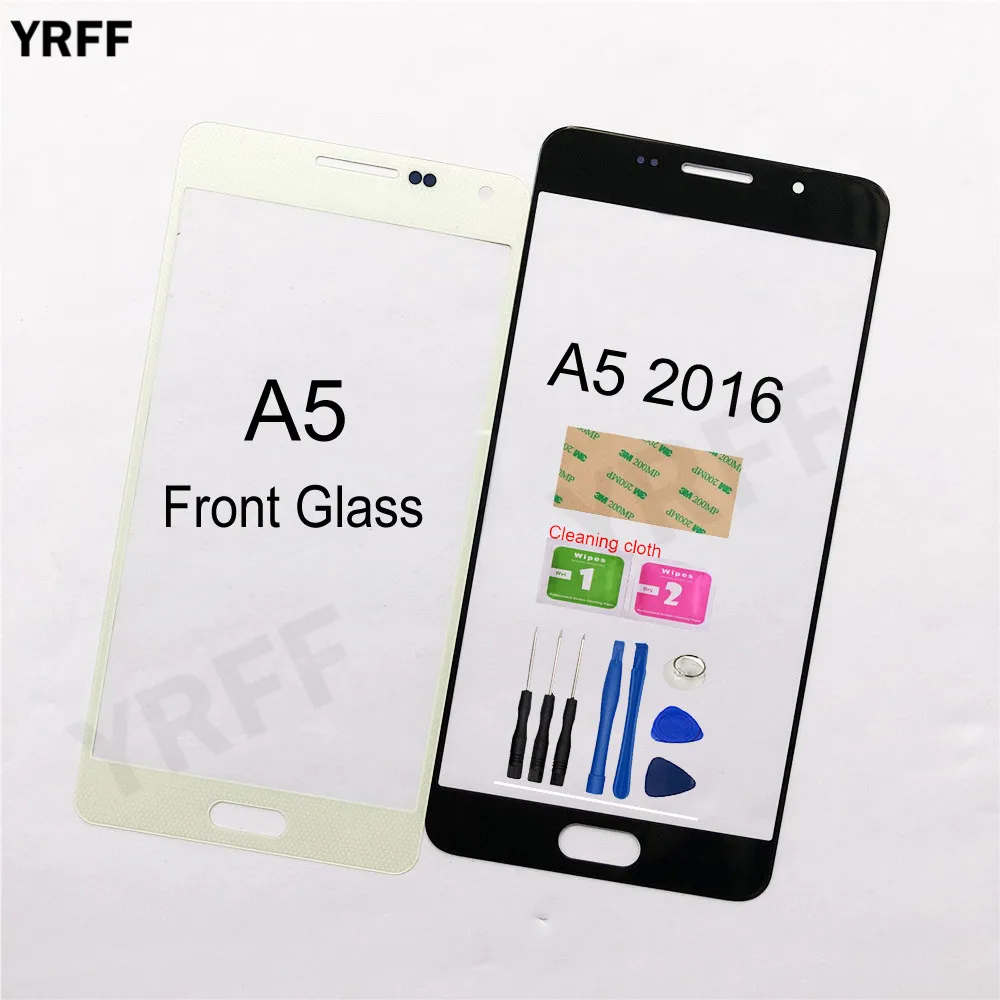 Переднее стекло мобильного телефона для Samsung Galaxy A5 2015 2016 A5100 переднее (без