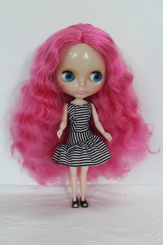 Бесплатная доставка прозрачная кукла сделай сам телесный Блит подарок на день