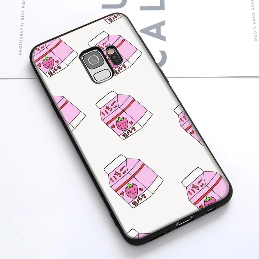 WEBBEDEPP молочный милый розовый мягкий чехол для Samsung Galaxy S10 S10e S9 S8 Plus S7 S6 Edge &amp J6 2018 Note