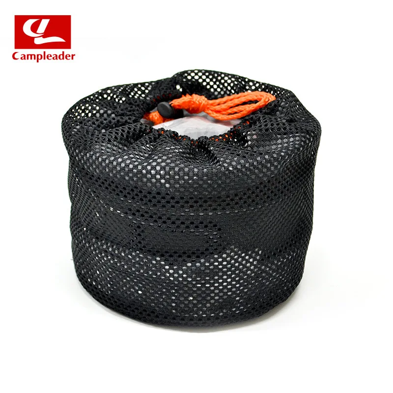 Посуда для кемпинга набор кастрюль кипения на открытом воздухе сковорода жарки