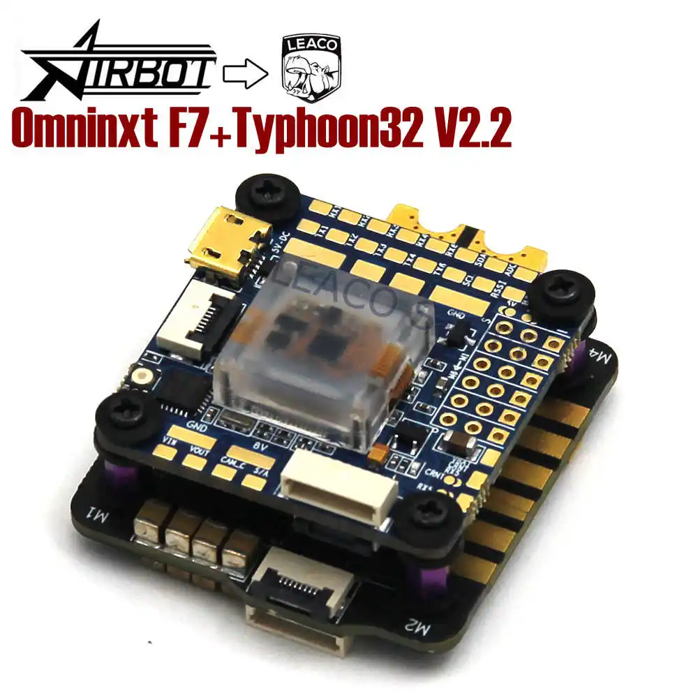 Контроллер полета Airbot OMNINXT F7 и Typhoon32 V2.2 35A blheli _ 32 3 6S бесщеточный ESC для FPV