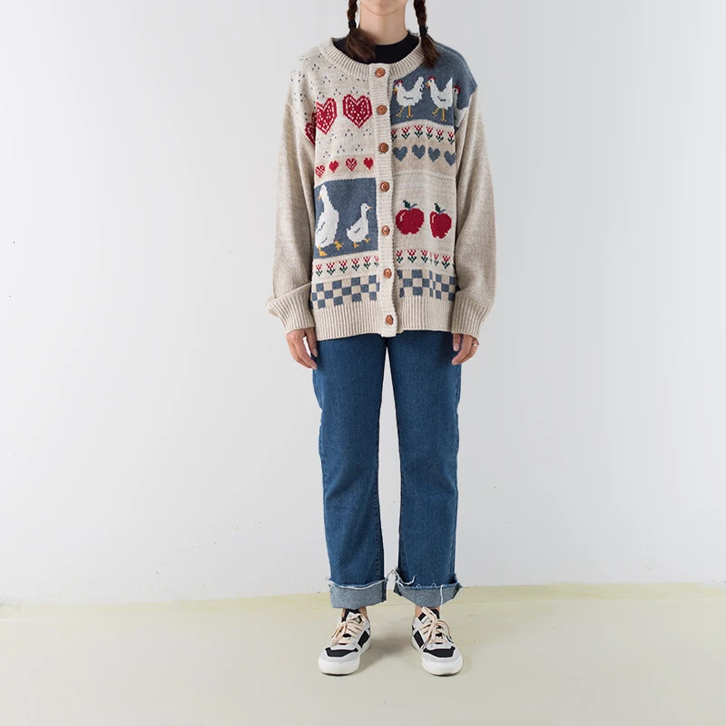 В винтажном стиле Сезон осень Высокое качество Женские с глубоким круглым