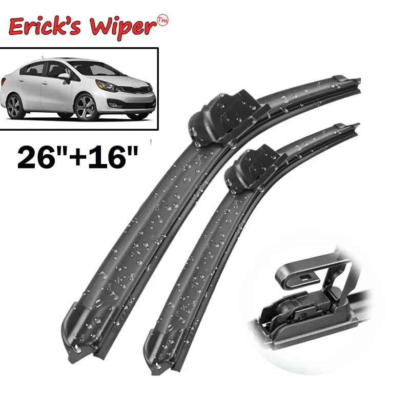 Щетки стеклоочистителя Erick для Kia Rio UB 2011- лобовое стекло 2"+ 16"