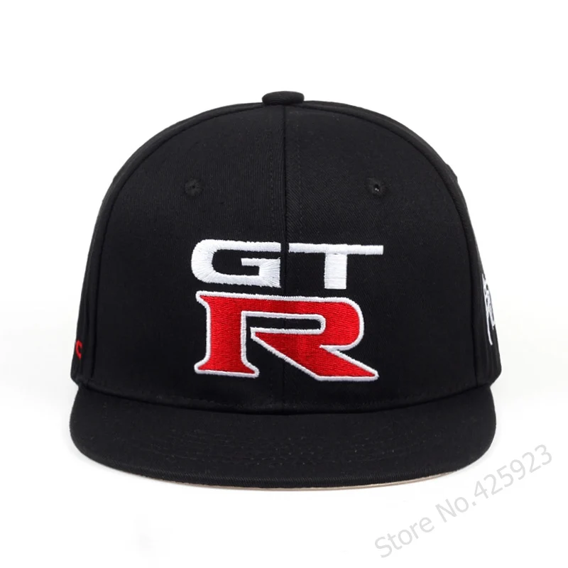 Новое поступление, 4 сезона, бейсболка с вышивкой Nissan GTR, бейсболка, GT-R, плоская кепка в стиле хип-хоп