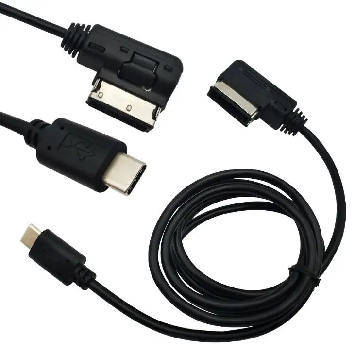 Кабель USB 3 1 типа C для медиа в AMI MDI шнур зарядного устройства VW AUDI Q5 Q7