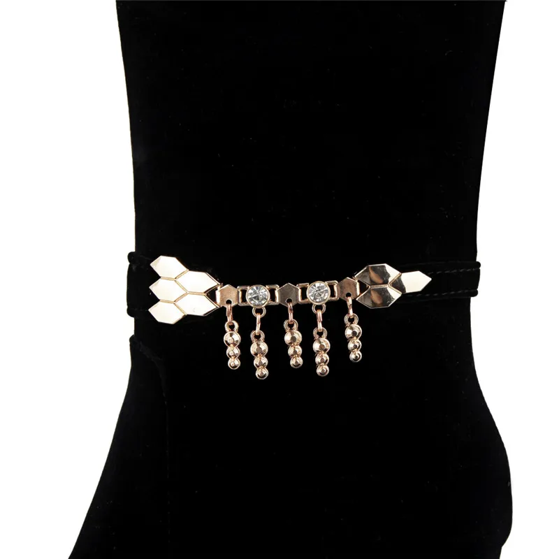 ENMAYLA Сапоги до середины голени Пикантные зимние теплые дамские мотоциклетные