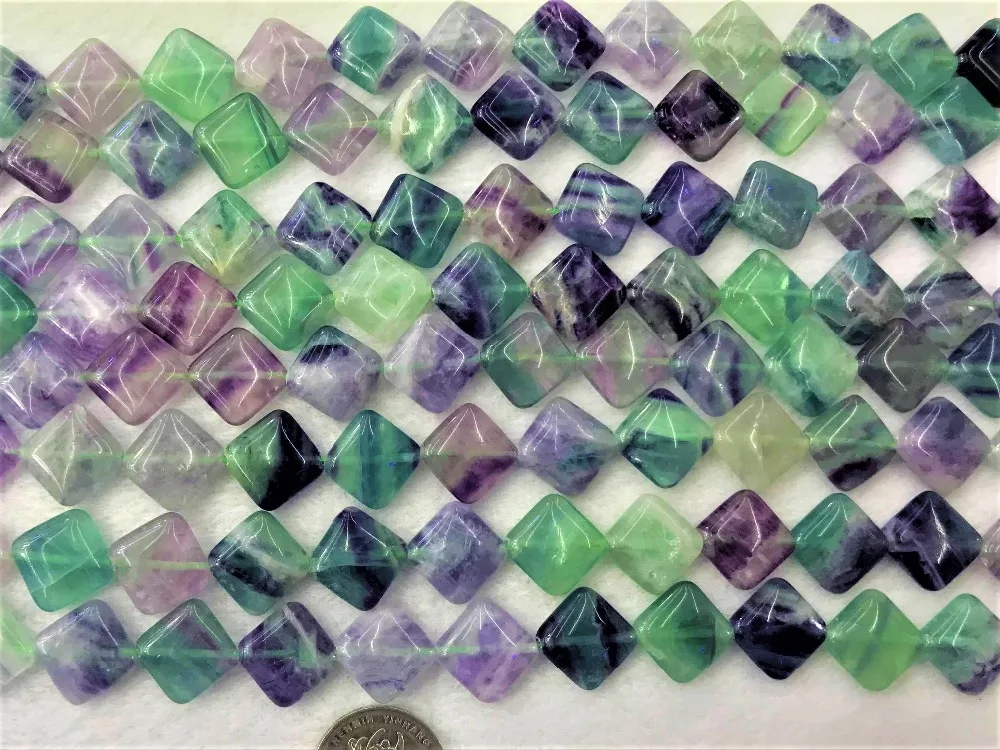 15mNatural Square Opposite Shape Mookites Aventurines Jaspers Jades stone Semi Precious Beads Strand 15(22pcs) Wholesale For DIY | Украшения