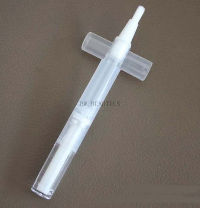 

200pcs/lot 3.0ml cuticle nail oil pen with leak resistant brush applicator nail nutrition oil pen dispenser empty package