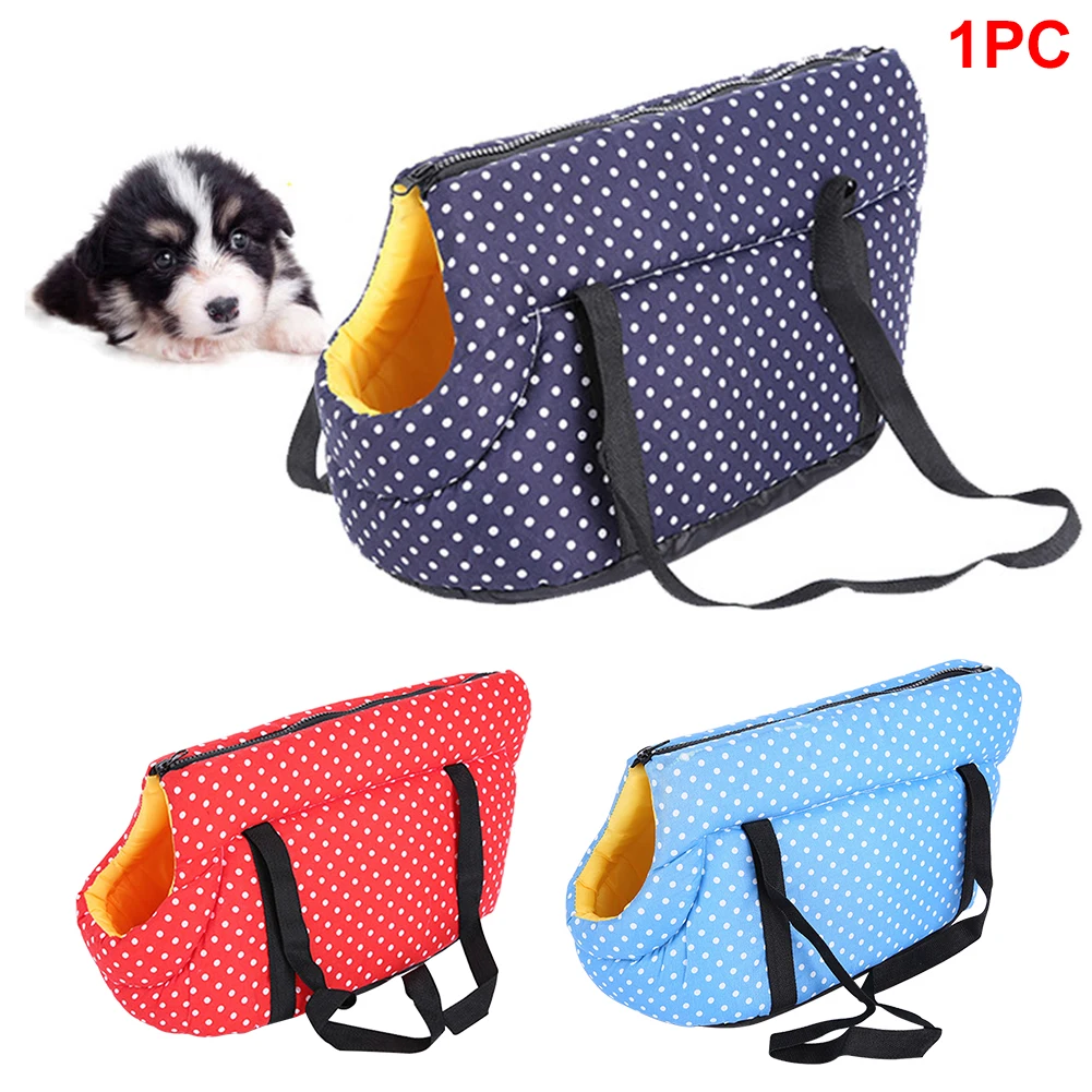 Small Puppy Cat Fashion Elastic Sponge Shoulder Foldable Sleeping Outdoor Carrier House Gift Portable Travel Pet Bag Zipper | Дом и сад