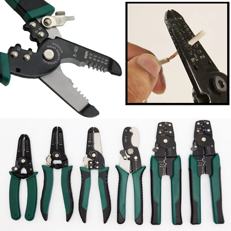 Multitool pliers Crimping Pliers wire stripper Multi functional Snap Ring Terminals Crimpper Decrustation | Инструменты