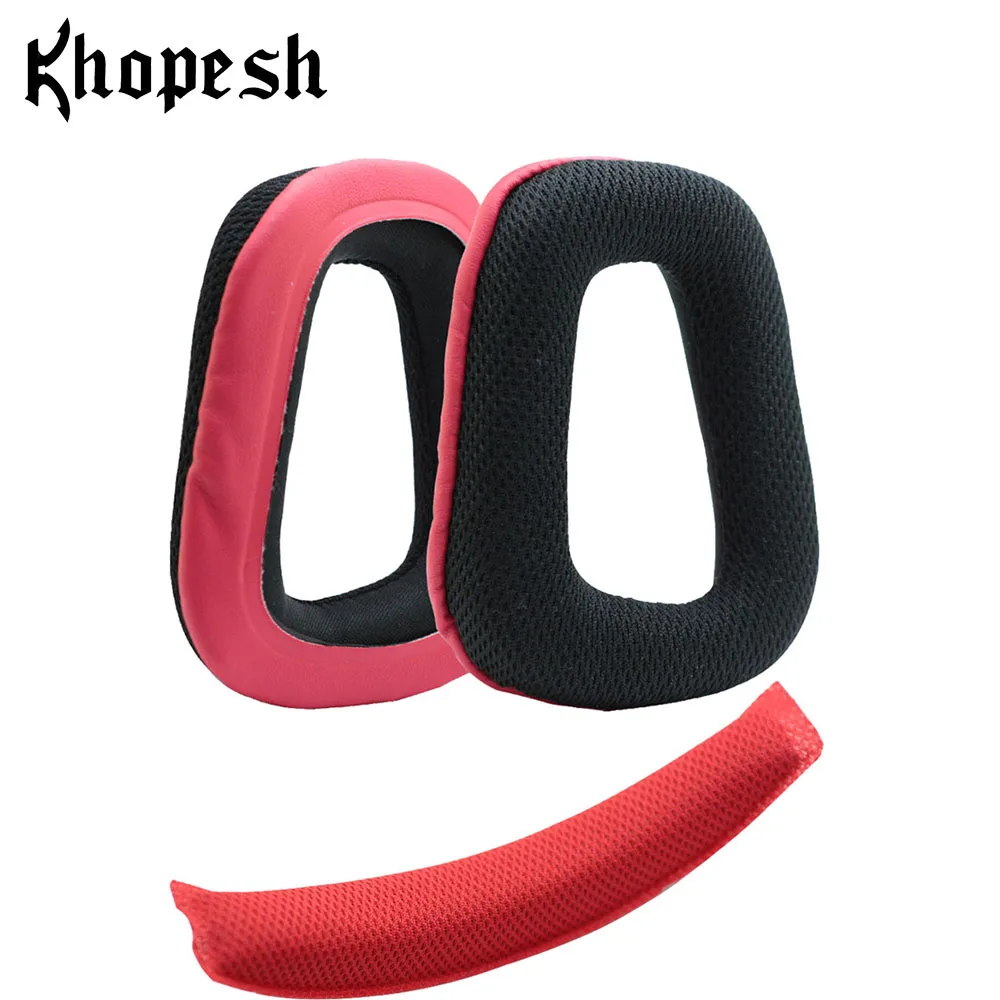 Khopesh амбушюры для Logitech G930 G430 F450 повязка на голову Сменные наушников | Электроника