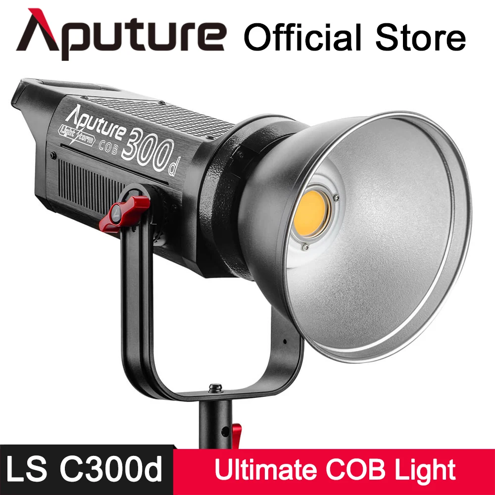 Aputure LS C300D 300 Вт 5500 К переход COB светодиодный видео заполняющий свет CRI 95 + TLCI 96 Bowens