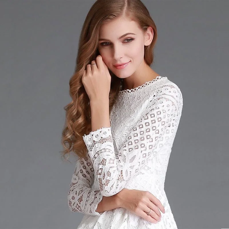 Vestidos Новое поступление Платье До Колена женское винтажное тонкое ТРАПЕЦИЕВИДНОЕ