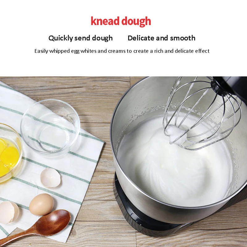 Автоматический Электрический миксер домашний маленький для теста пищевых